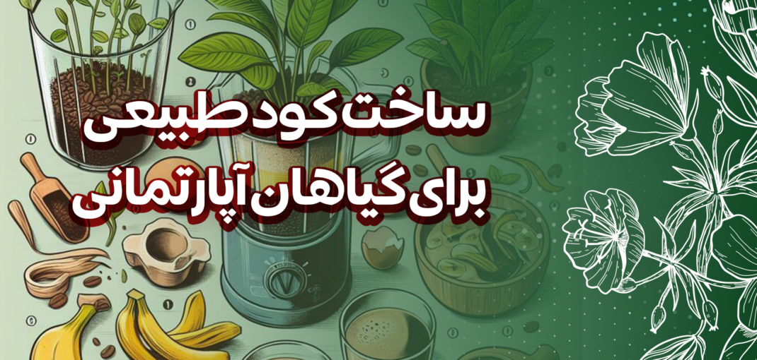  ساخت کود طبیعی برای گیاهان آپارتمانی